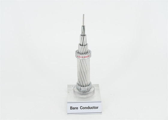 Como 3607 el conductor de aluminio Steel Reinforced Galvanized cubre con cinc revestido