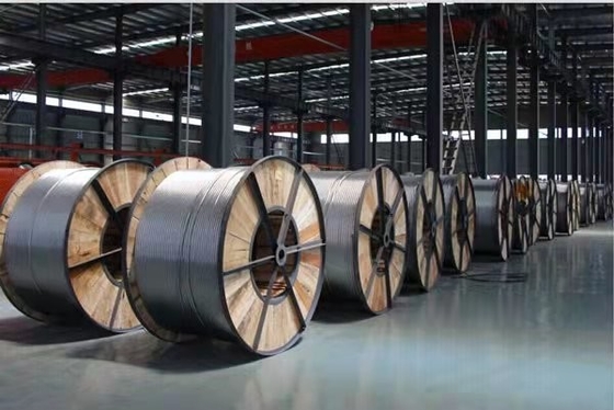 ACSR por encima trenzó al conductor de aluminio desnudo Steel Cable para la línea de transmisión