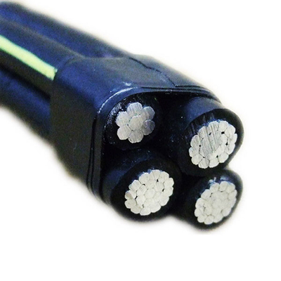 cable de aluminio torcido cable de aluminio de arriba de 2*16 4*16 ABC