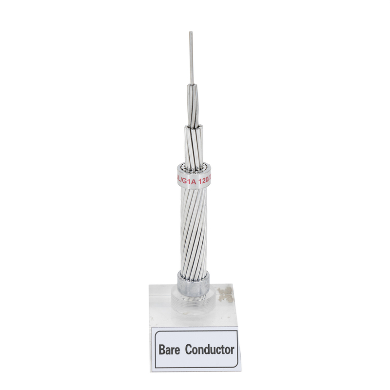 Conductor de baja tensión de aluminio acero reforzado ACSR conductor aéreo