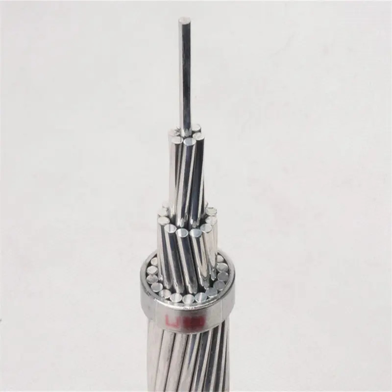 AAC AAAC ACSR Cable de aleación de aluminio desnudo Acero conductor de aluminio reforzado para cableado de transmisión aérea