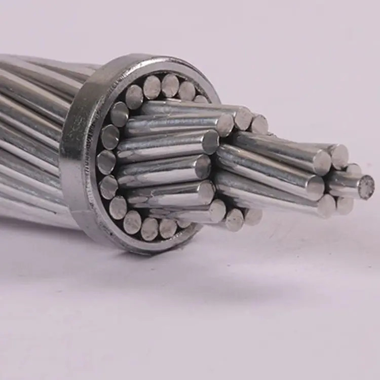 Cable de conductor ACAR duradero AAAC Material de acero resistente a los rayos UV Cable de alimentación de aluminio de alimentación aérea conductor desnudo