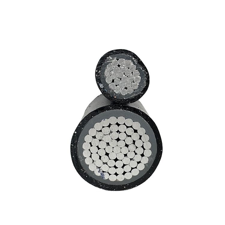 Cables de corriente continua a medida de fábrica LV chaleco de PVC aislado alambres de aluminio retardantes cables de alimentación accesorios de uso común