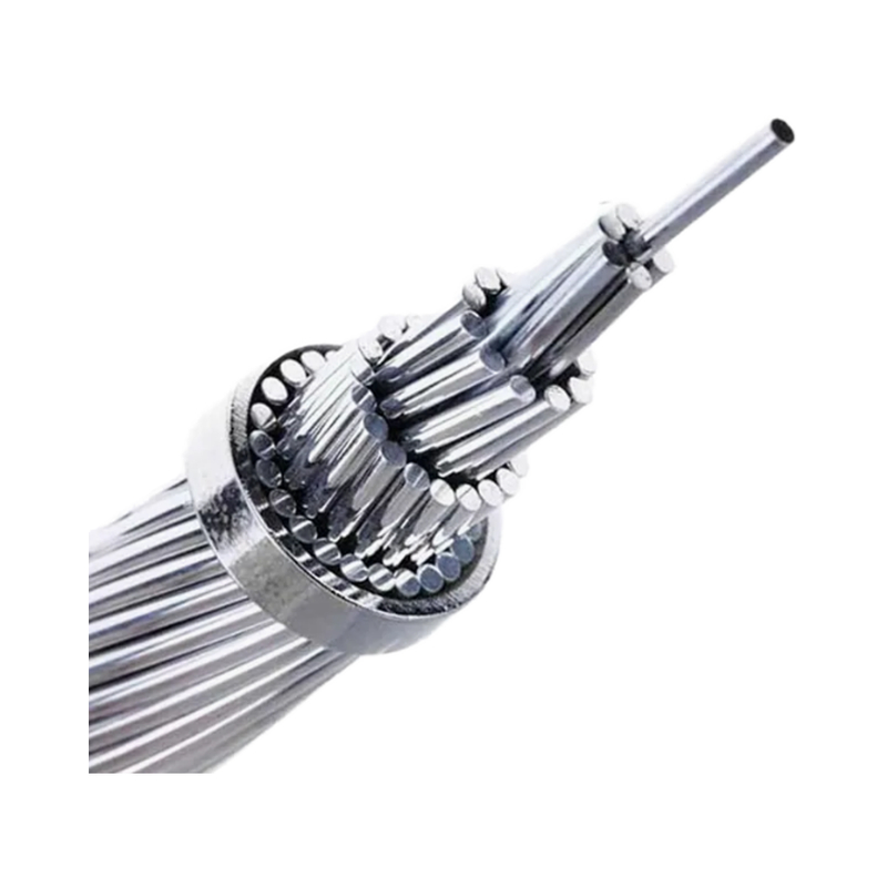Aluminum AAC AAAC Hard Drawn Standard Bare Steel Reinforced Overhead ACSR Conductor For Construction For Line Installation