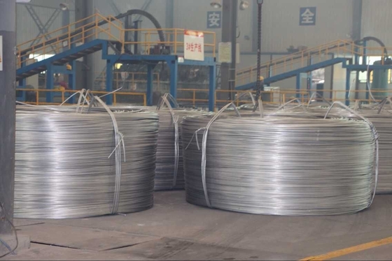 Material del conductor Varilla de alambre de aluminio de grado CE 0,1-20 mm