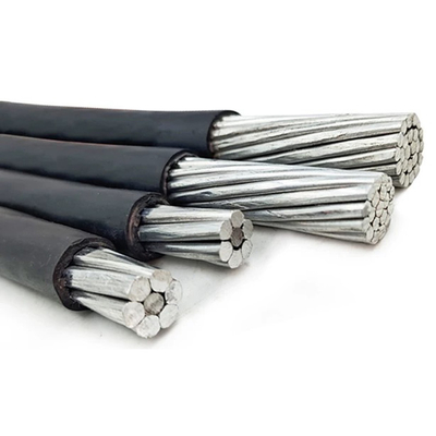 Cable de servicio de caída de triplex / duplex / cuadruplex Cable de conductor de aluminio Multi Core