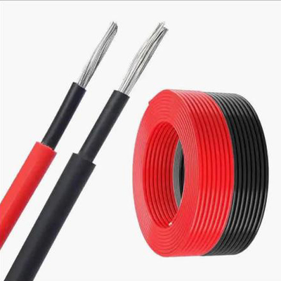 Cables fotovoltaicos solares XLPE de 4 mm2 a 16 mm2 de conductor de cobre para estaciones solares
