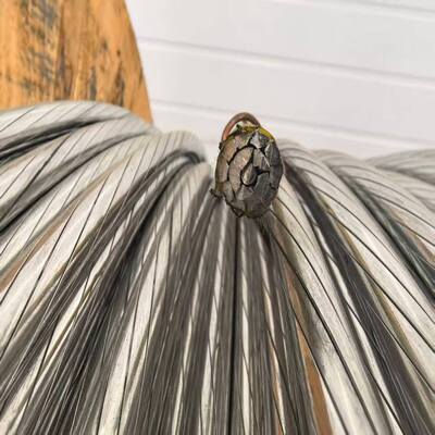 Conductor aéreo de aleación de aluminio Conductor de aluminio Conductor de acero reforzado AACSR para aplicaciones industriales pesadas