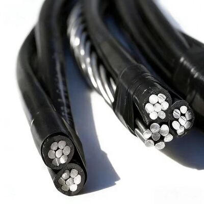Uso general 0.6/1kV ABC-Aerial Bundled Cable Aluminio XLPE aislado Uso industrial minero IP68 Nombrado 16mm 25mm 50mm