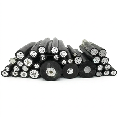 0.6/1kV JKLYJ Cable ABC Conductor de aluminio Cable eléctrico aéreo aislado XLPE para red eléctrica