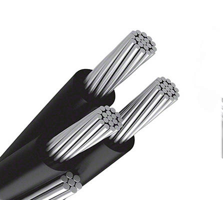 Cables ABC XLPE PVC PE aislados, cables aéreos para transmisión de energía