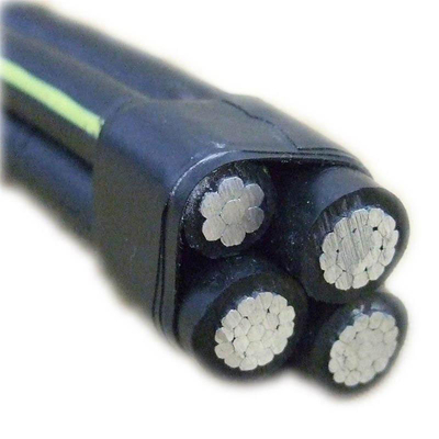 ABC triple telegrafía el cable de aluminio de los gastos indirectos del aislamiento de XLPE/PE